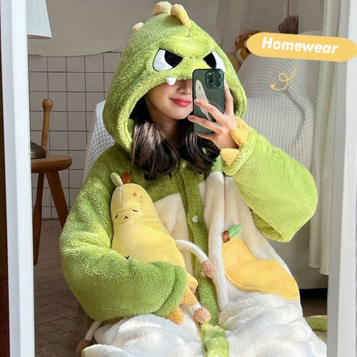 Women's Cosplay Flannel Halloween Onesies