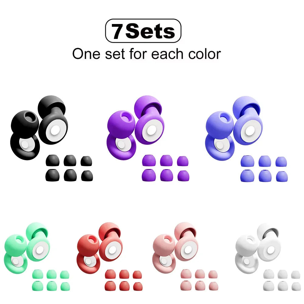 1 Pair Antinoise Earplugs