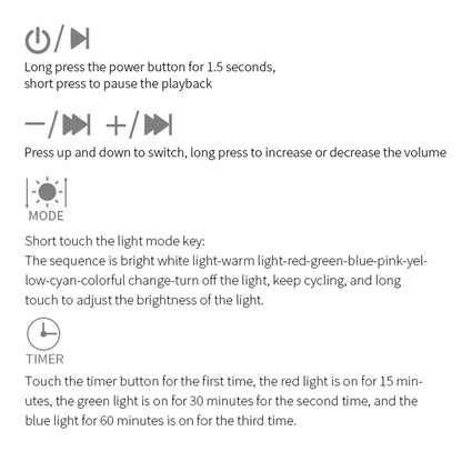 White Noise Machine with Night Light