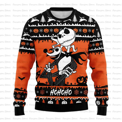 The Nightmare Before Christmas Ugly Christmas Sweatshirt