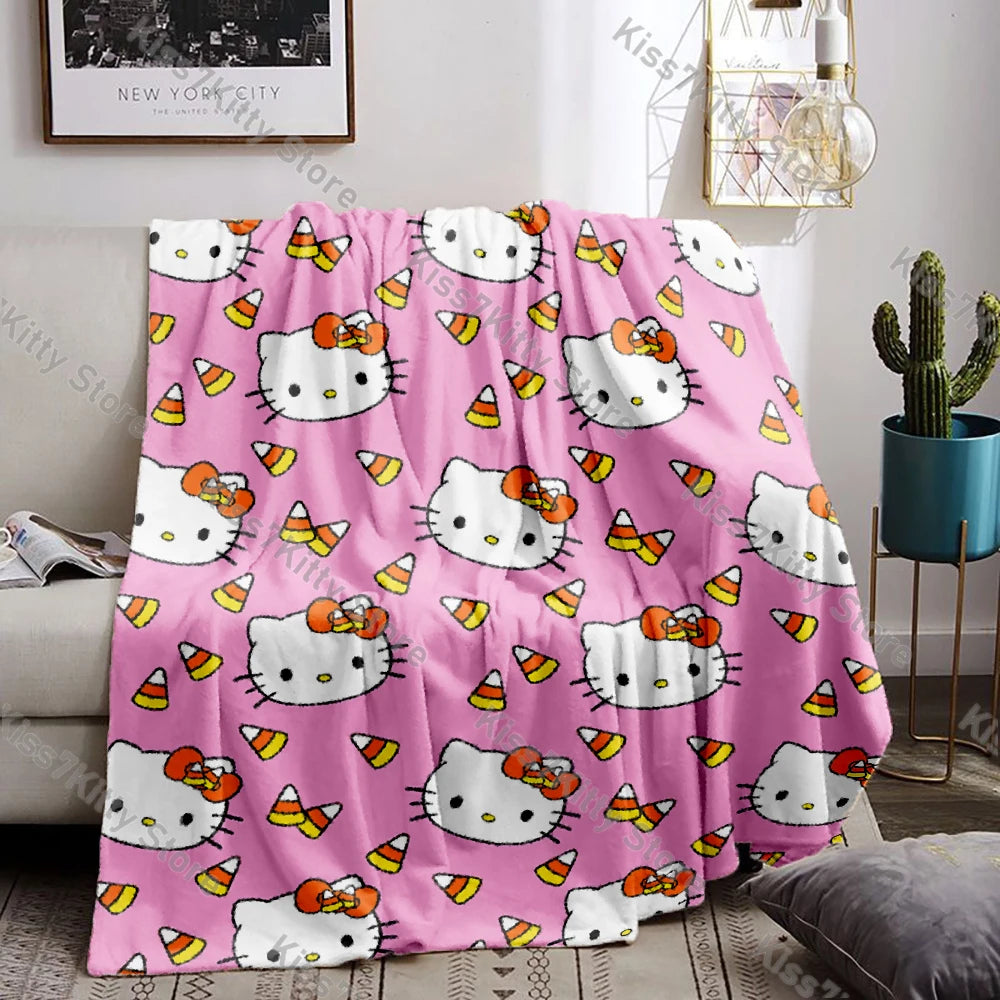 Hello Kitty Halloween Blanket