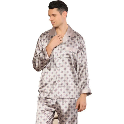 Silk Satin Pajamas for Men