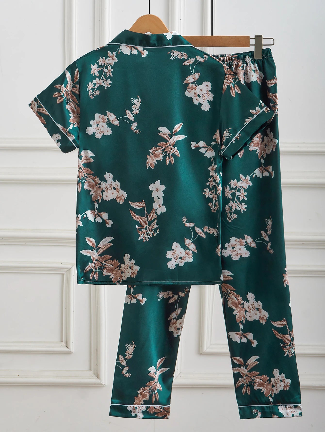Women's Satin Silk Pajama Set