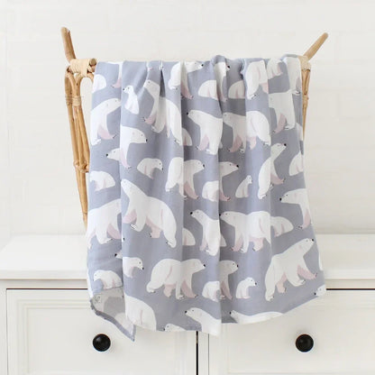 Cute Bear Baby Blanket