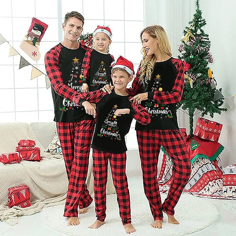 Christmas Family Pajamas Matching Set