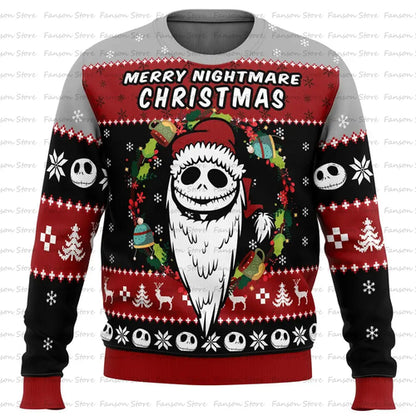 The Nightmare Before Christmas Ugly Christmas Sweatshirt