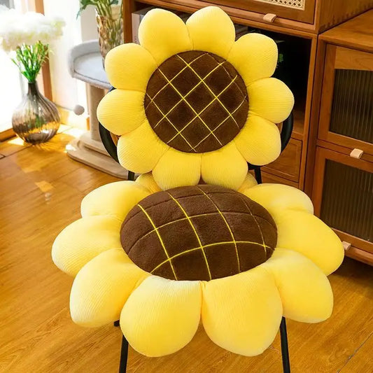 Sunflower Shaped Pillows
