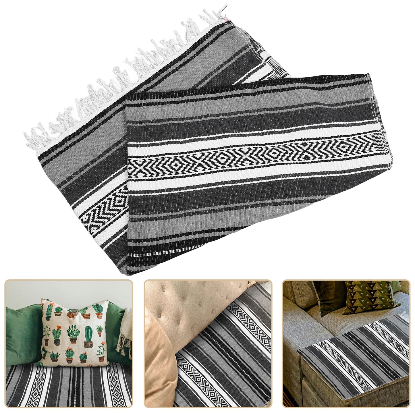 Thick Soft Mexican Blanket