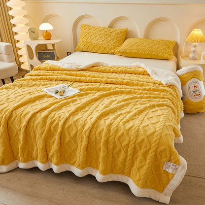 Lamb Wool Blanket Thickened Blanket
