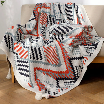 Nordic Style Knitted Blankets