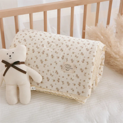 Cotton Padded Baby Blanket