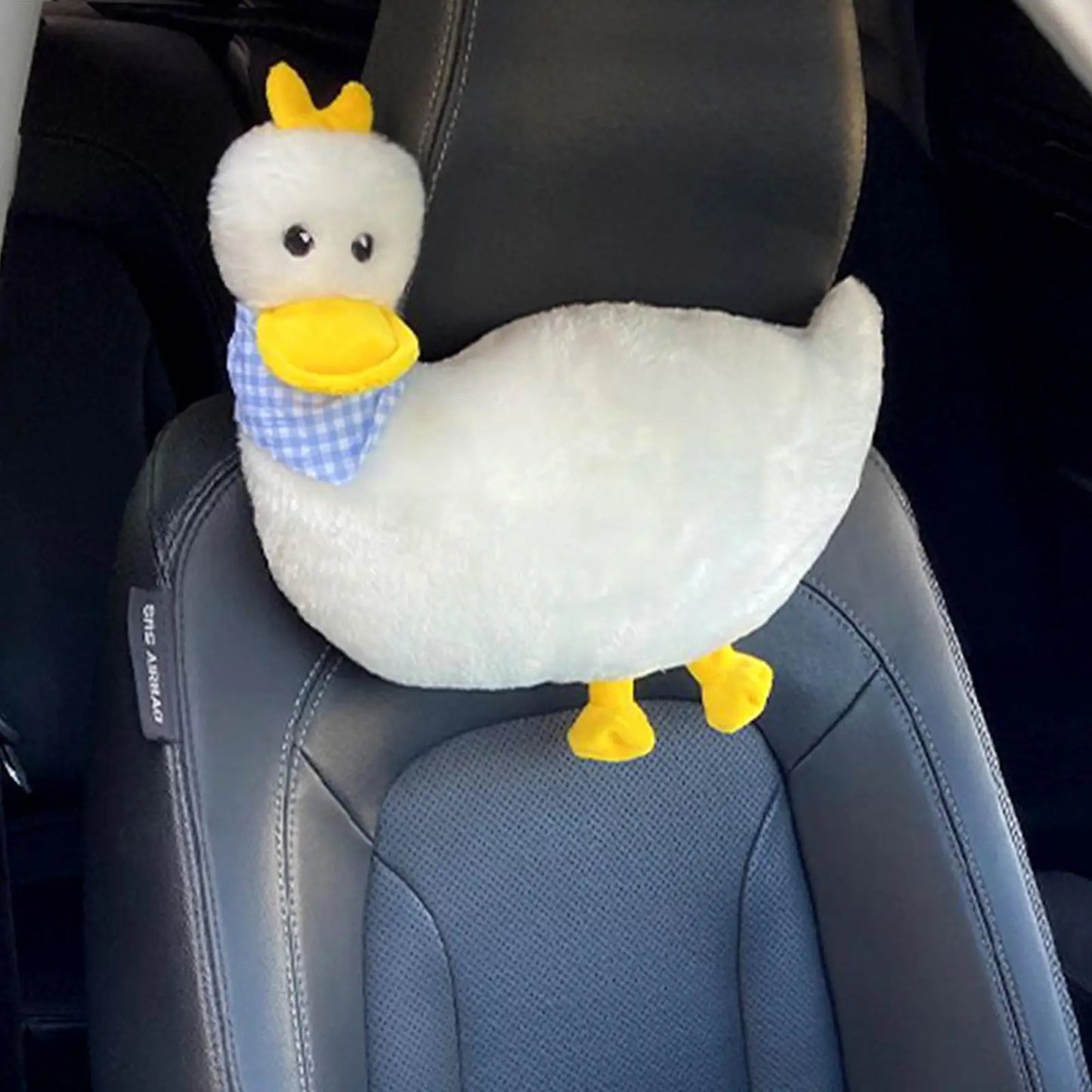 Novelty Car Headrest Plush Pillow