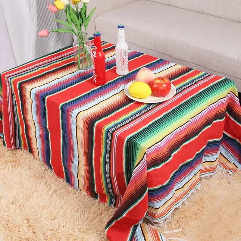 Mexican Tassel Blanket