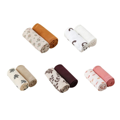 Cotton Baby Blanket Set