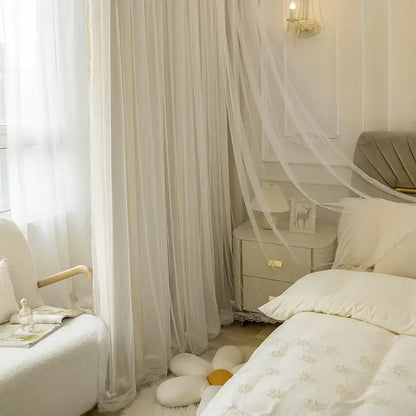 Cloth Gauze Integrated Curtain Modern