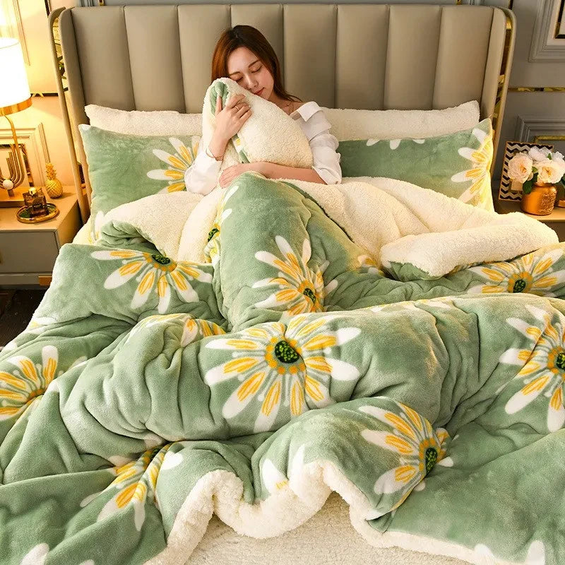 Thick Quilt Blanket