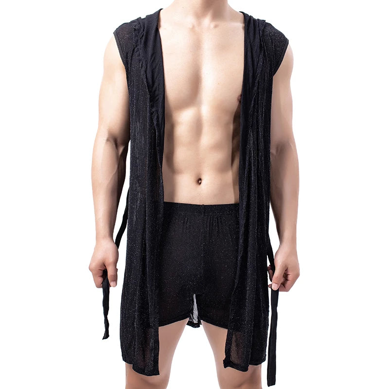 Men Sexy Pajamas Sleepwear