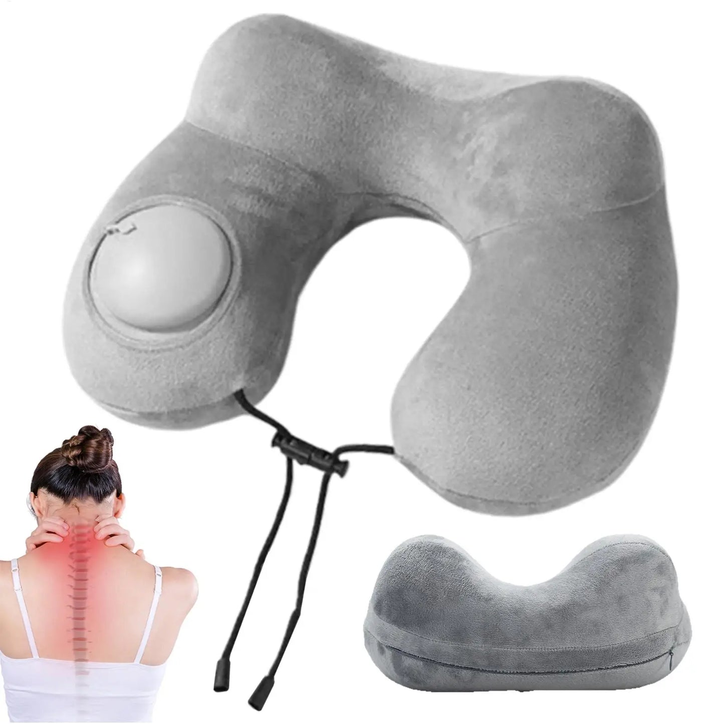 Travel Neck Pillow Inflatable U Shape