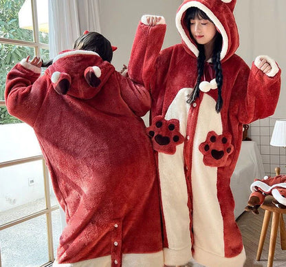 Women's Cosplay Flannel Halloween Onesies