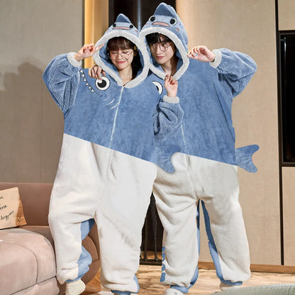 Kangaroo Couples Pajama Onesies