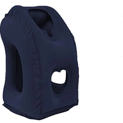 1pc Inflatable Travel Pillow