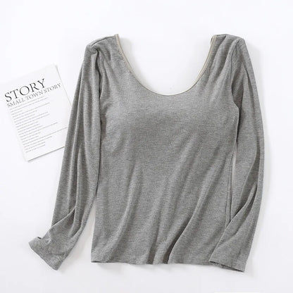 Long Sleeved Pajamas Top