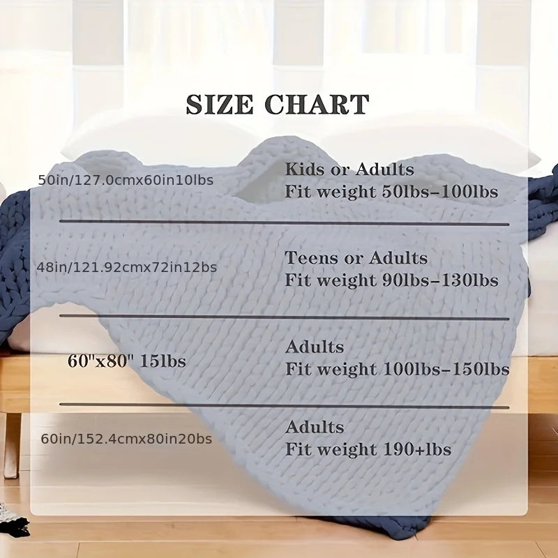 Knitted Weighted Blanket