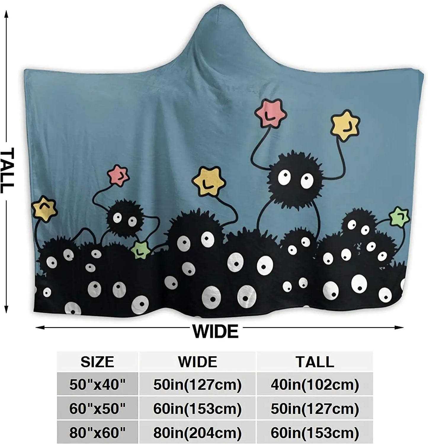 Soot Sprites Hooded Wearable Blanket