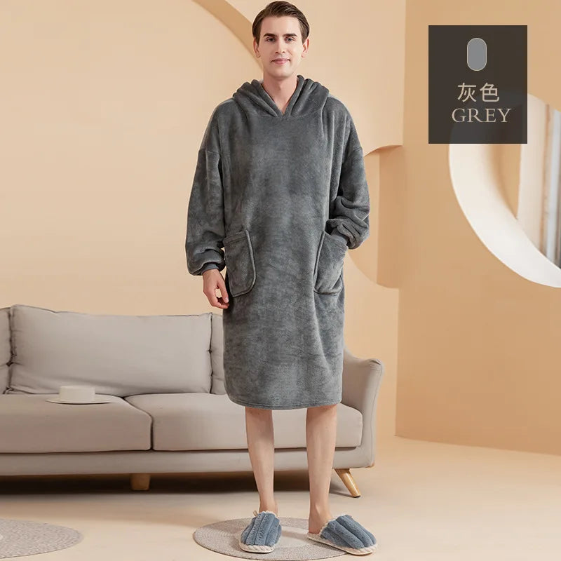 Men's Hooded Blanket