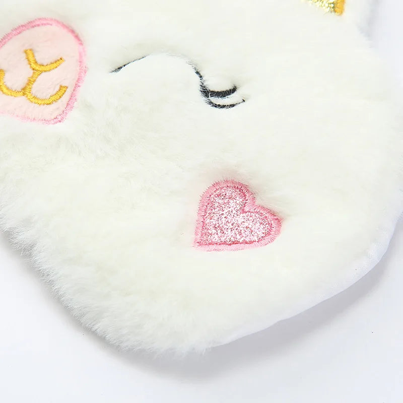 Cute Plush Sleep Mask