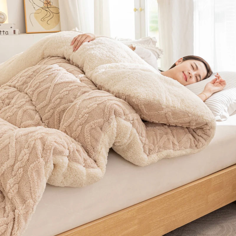 Artificial Lamb Cashmere Weighted Blankets