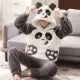 Plush Coral Fleece Pajamas