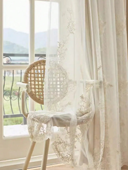 Modern minimalist and luxurious bedroom curtains