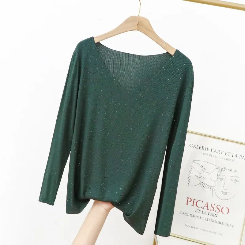 Long sleeved Single Piece Pajama Top