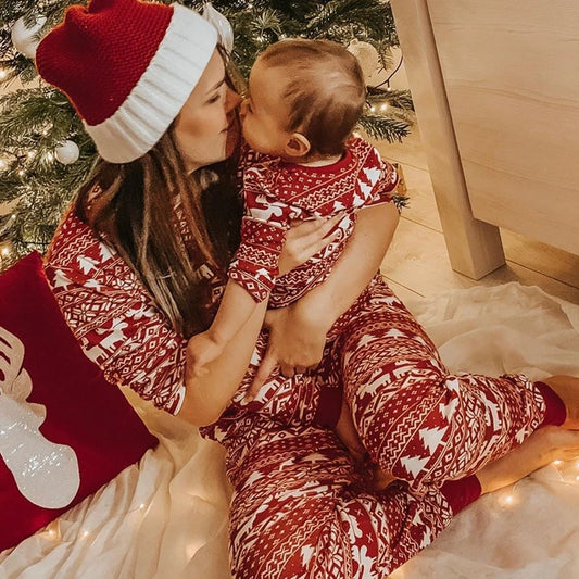 Mommy and Me Christmas Pajamas Set
