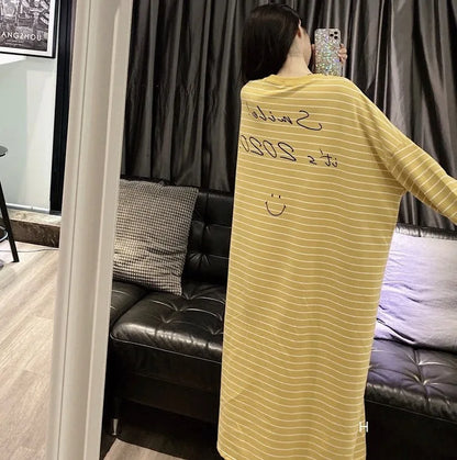 Striped Plus Size Pajamas Women