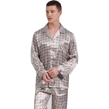 Silk Satin Pajamas for Men