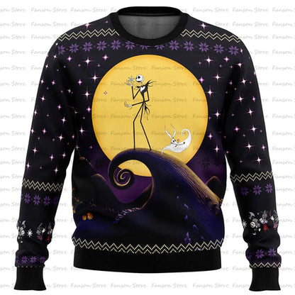 The Nightmare Before Christmas Ugly Christmas Sweatshirt