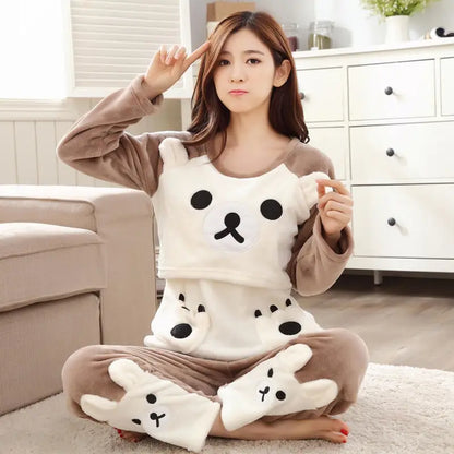 Autumn Long Sleeve flannel Maternity Clothing