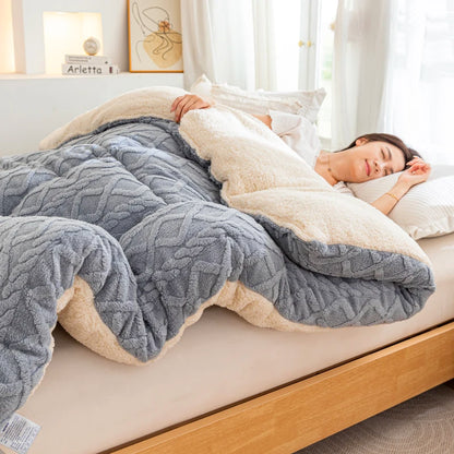 Artificial Lamb Cashmere Weighted Blankets
