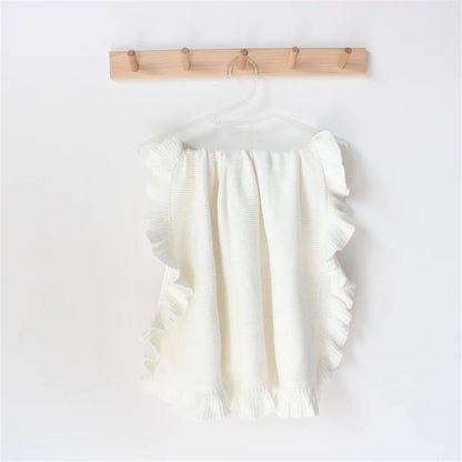 Cotton Knit Baby Blanket