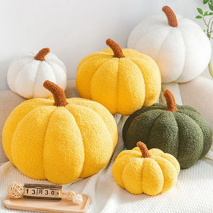 Luxury Woody Pumpkin Shaped Pillow