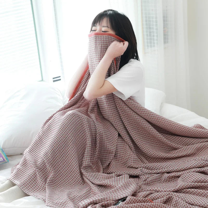Cotton Bamboo Fiber Blanket