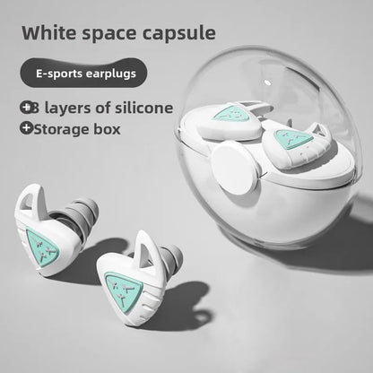 Space Capsule Silicone Earplugs