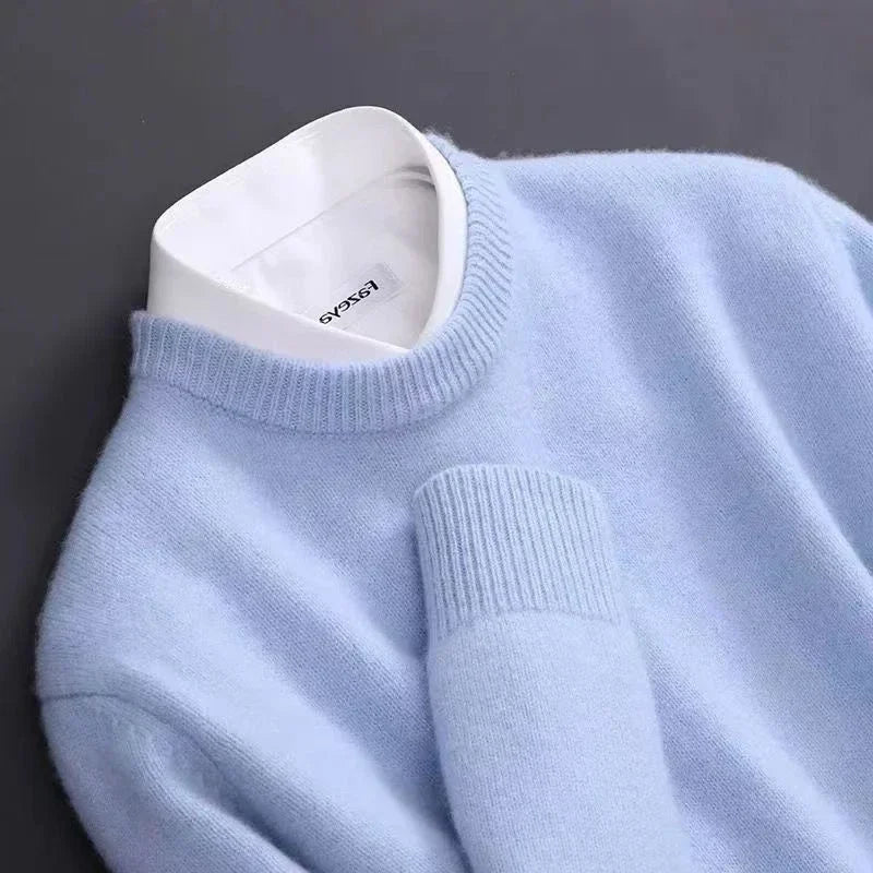 O-neck Cashmere Sweater