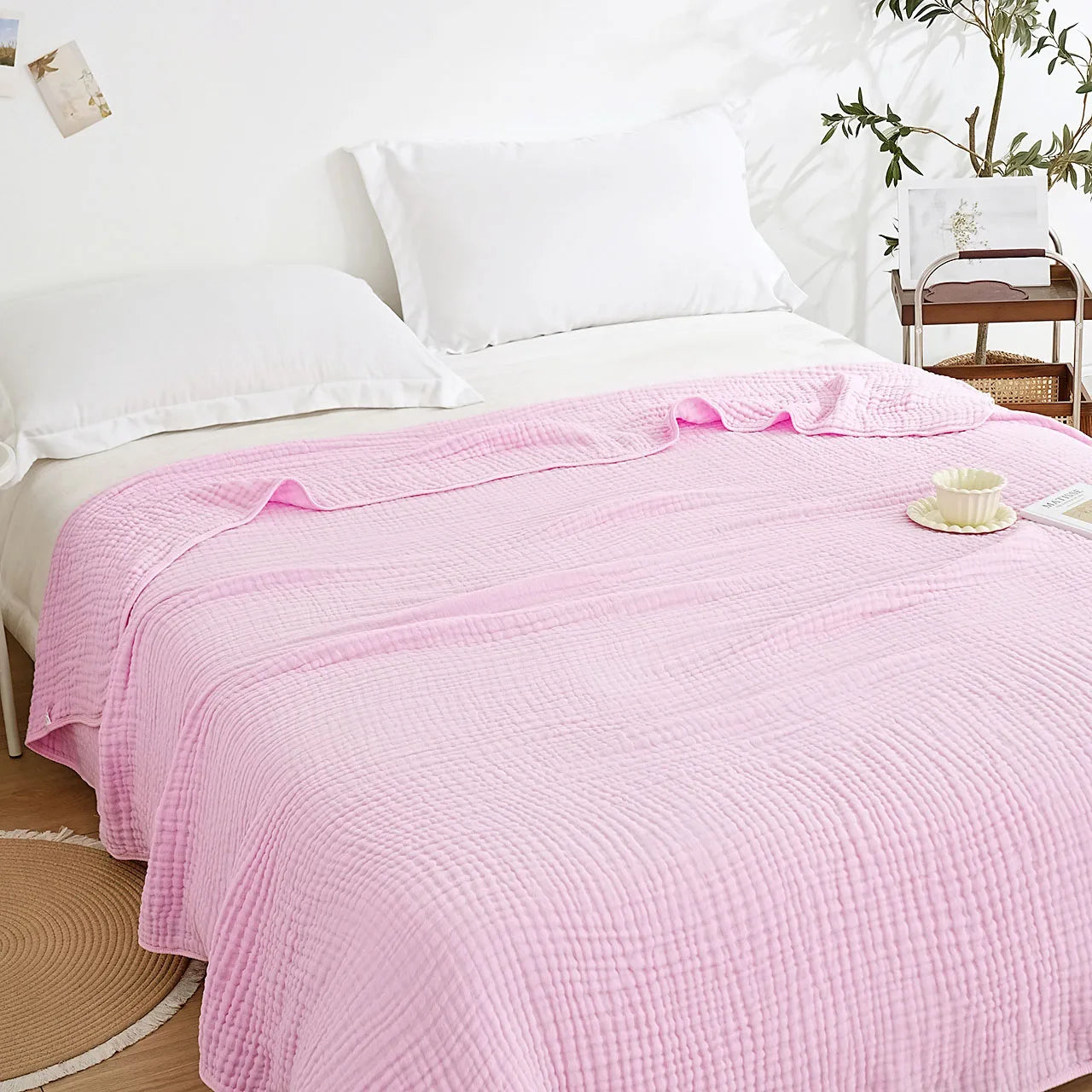 100% Cotton Muslin Blanket