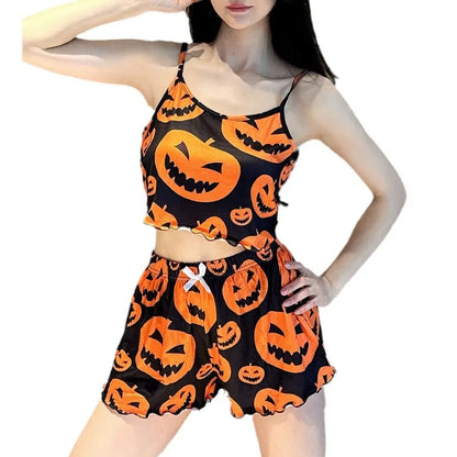 Halloween Pumpkin Loungewear
