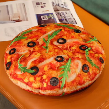 Pizza Shaped Pillow