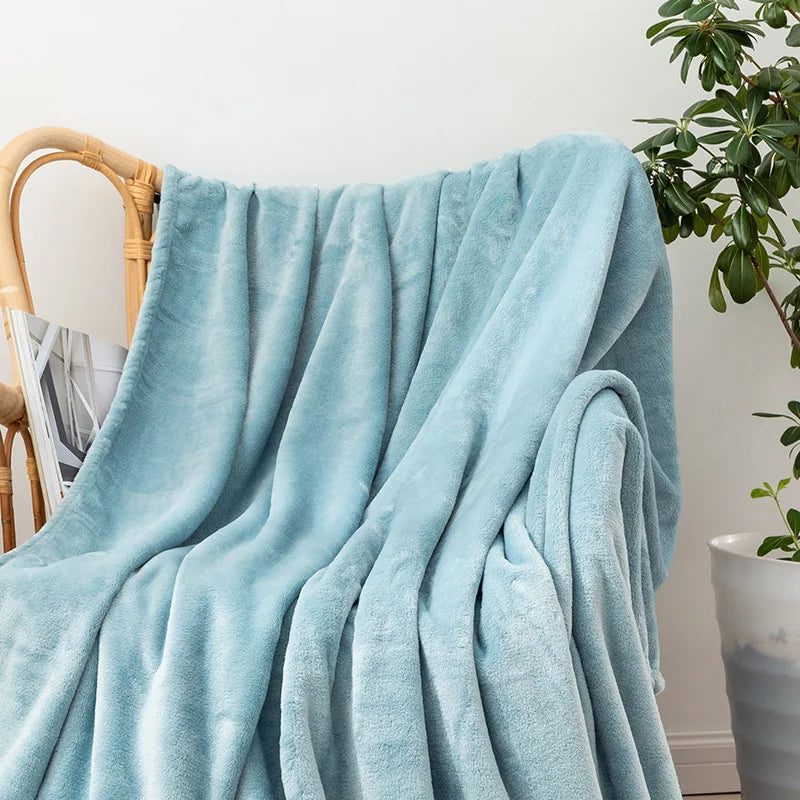 Fleece Flannel Gold Blankets
