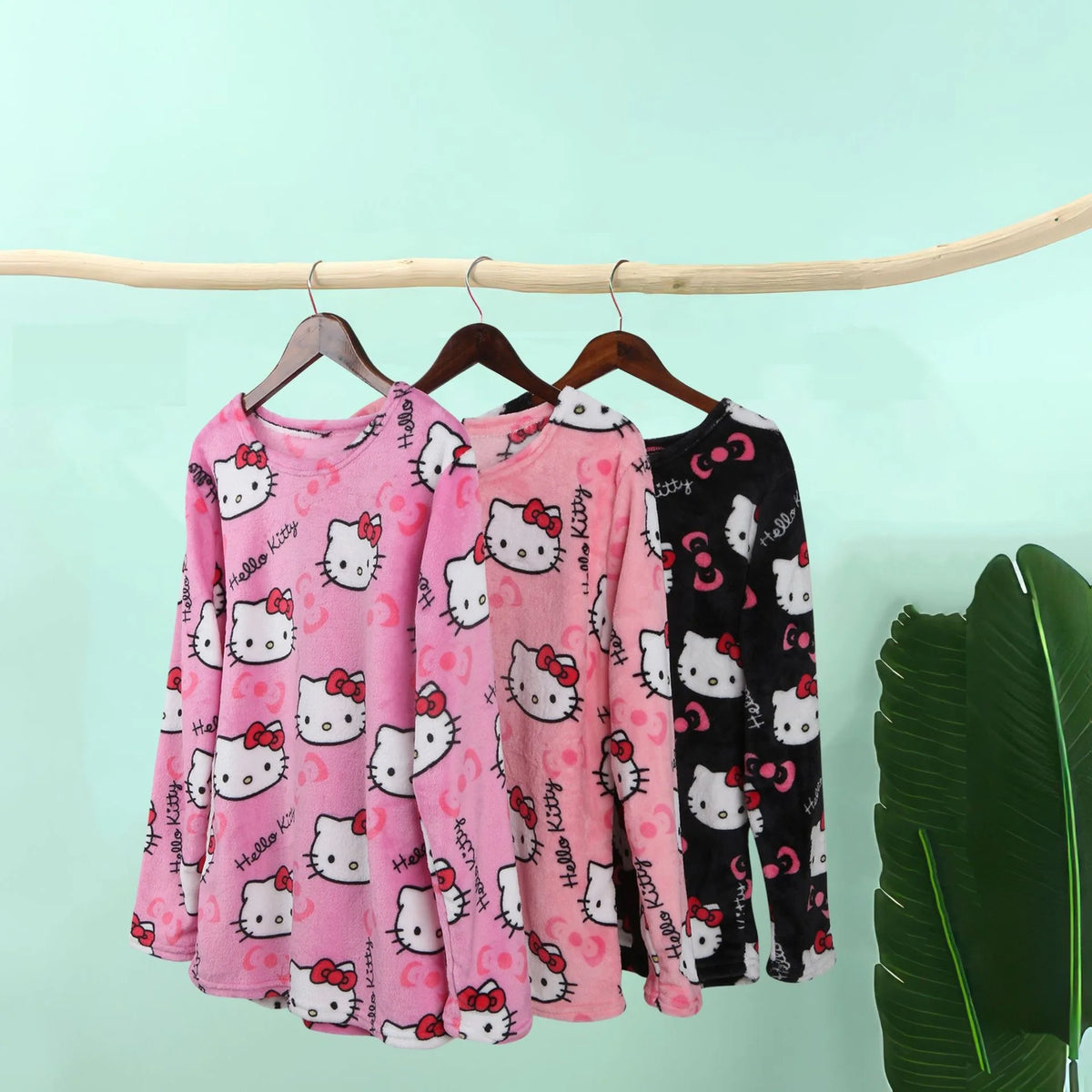 Winter Hello Kitty Pajama Top